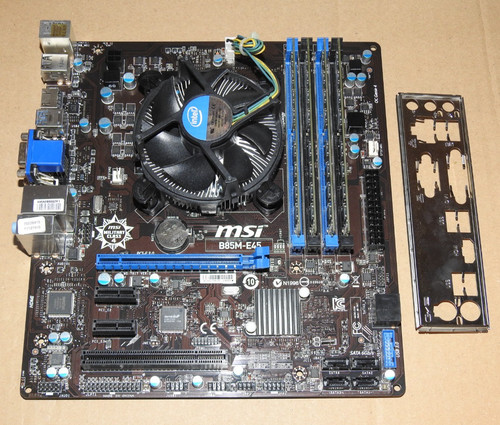 Pacchetto scheda madre msi - pacchetto,