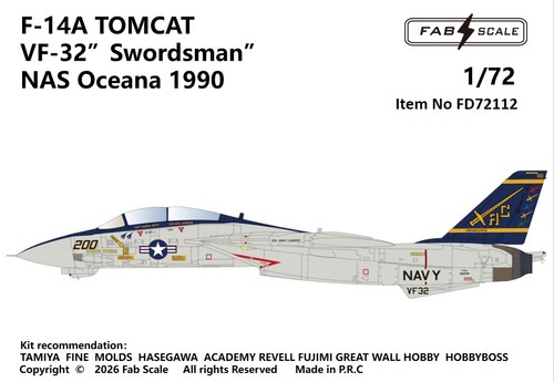 Fabscale 14a tomcat - fabscale, f-14a