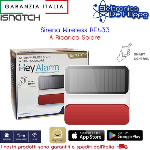 Sirena wireless rf433 - rf433, a