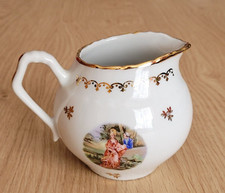 Antico Pentola Per Latte IN Porcellana