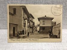 VAYES SUSA alt. m. 379 via Umberto 1 ed Castello Martino Vayes cartolina