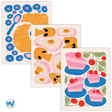 Set 3 Poster Cucina Alimentare