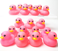 Lotto 10 pezzi anatre in gomma