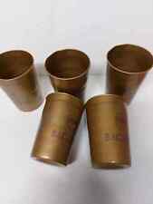 BACARDI CUBA LIBRE rum USA METALLO 1900 BICCHIERE COCKTAIL Pipistrello