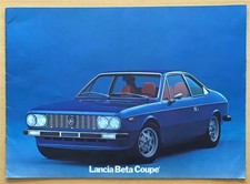 LANCIA BETA COUPE LF Brochure
