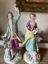 Coppia di statuine in