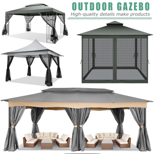 Outdoor gazebo 11x11 12x20 - gazebo,