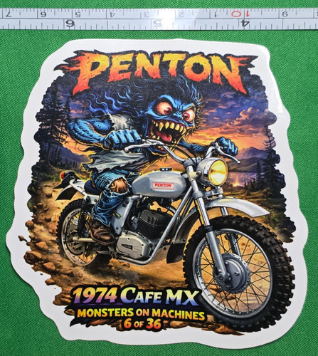 Adesivo penton cafe - mx, 1974