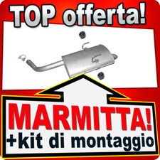 Silenziatore Posteriore per