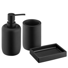 Set 3x Accessori Bagno - Porta
