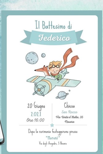 Inviti digitali battesimo - inviti,