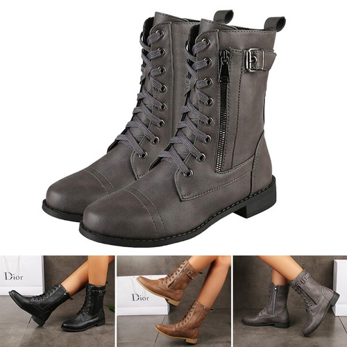 Donna retro scarpe pelle - donna, in