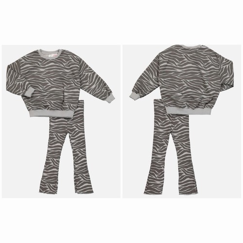 Set due pezzi zara grigio - zara,