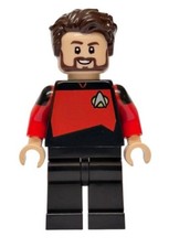 Lego Minifigure From Startrek