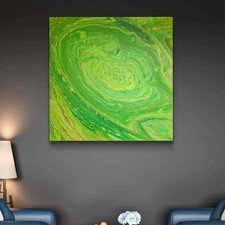 Unique painting of art hand