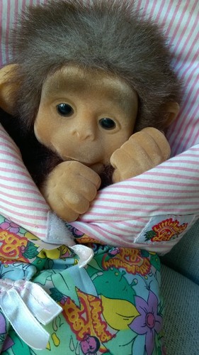 Pupazzo vintage little monkey - pupazzo,