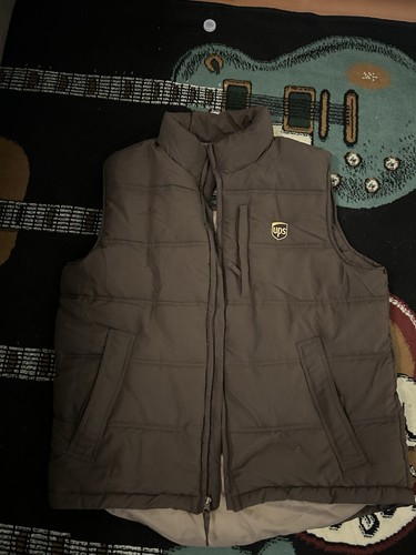 Ups gilet vintage - ups, marrone