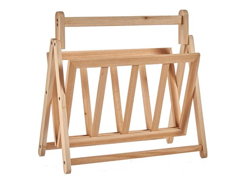 Porta riviste legno - riviste, in