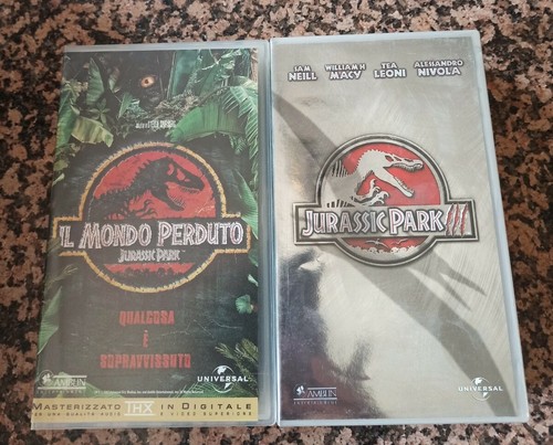 Vhs jurassic park e - (1993),