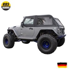 Bowless Soft Top, 2 Doors Nero