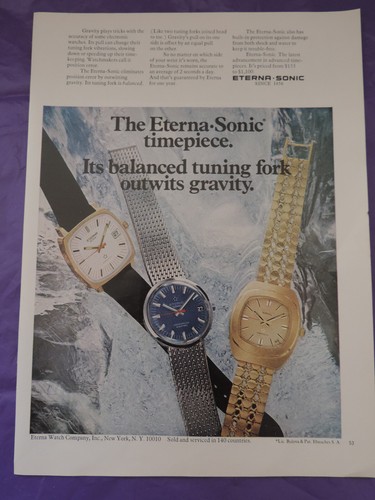 Orologi eterna sonic - eterna-sonic, 1972