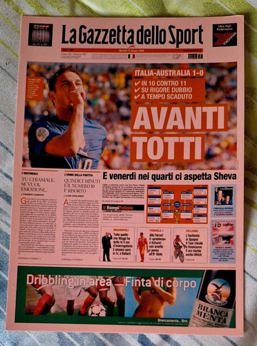 Cartolina gazzetta dello - dello, sport