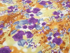 Tessuto viscosa jersey fiori