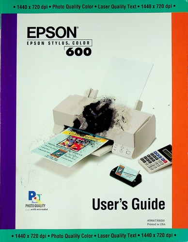 Epson stylus color 600 - color,