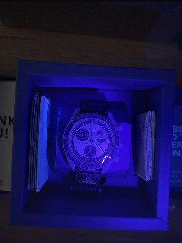 Omega swatch super blue - x,