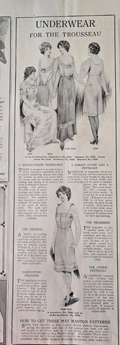 1913 intimo donna - donna, per