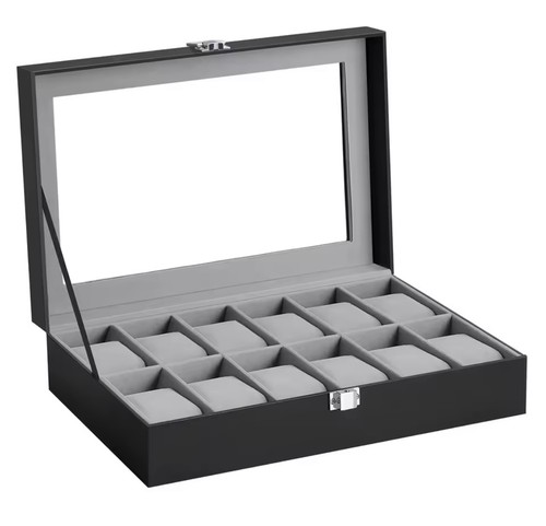 Custodia orologi scomparti - custodia, 12