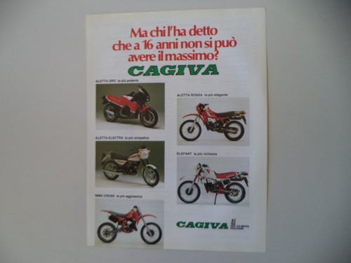 Advertising pubblicità 1985 - advertising,
