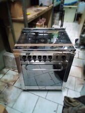 Cucina a gas con forno elettrico in Acciaio Lofra