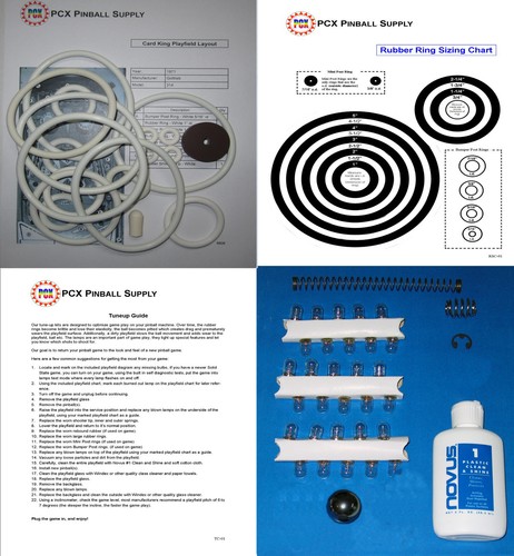 Kit messa punto flipper - kit,