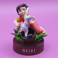 Heidi, la ragazza nelle Alpi Mini Figure Kaiyodo Tappo Bottiglia Gashapon...