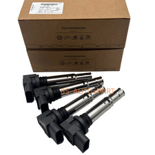 4 bobine accensione originali per Audi A2 A3 VW Golf 6 Passat Touran Polo 9N 036905715G