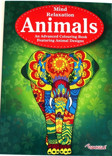 Animal colouring book adult - animal,
