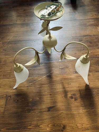 Lampadario vintage decorativo - lampadario,
