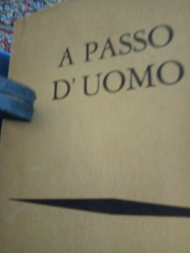 Passo uomo - a, d'uomo