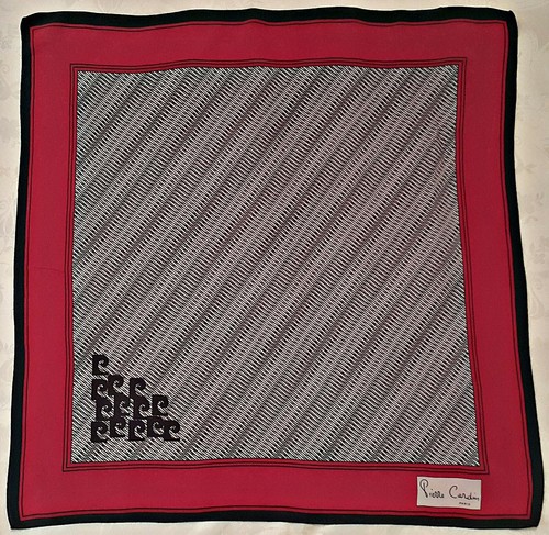 Sciarpa vintage autentica - vintage,