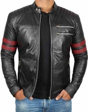 Giacca Motociclista Uomo Vera