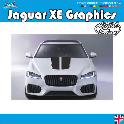 Jaguar strisce cofano r - jaguar, xe