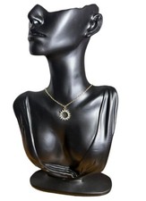 Collana catenina Donna color oro con strass con ciondolo sole