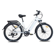 Bicicletta elettrica 27,5'' 250W mountain bike eBike con motore centrale Shimano 7 velocità