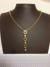 COLLANA  FOPE COLLIER PENDENTE ORO GIALLO DIAMANTI CT. 0,04 REF 834CBBR -NUOVO