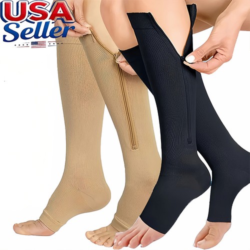 Calze compressione con zip - con,