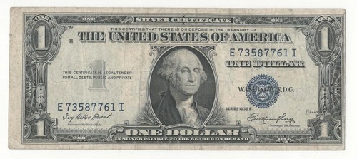 Dollaro bollino blu 1935 - dollaro,