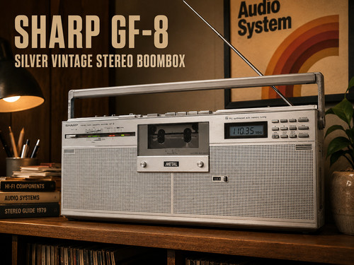 Sharp mini boombox - mini,