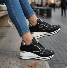 Sneakers donna nero - sneakers, da