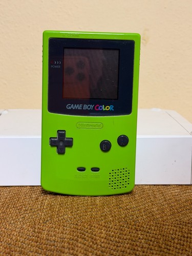 Gameboy color verde speaker - gameboy,